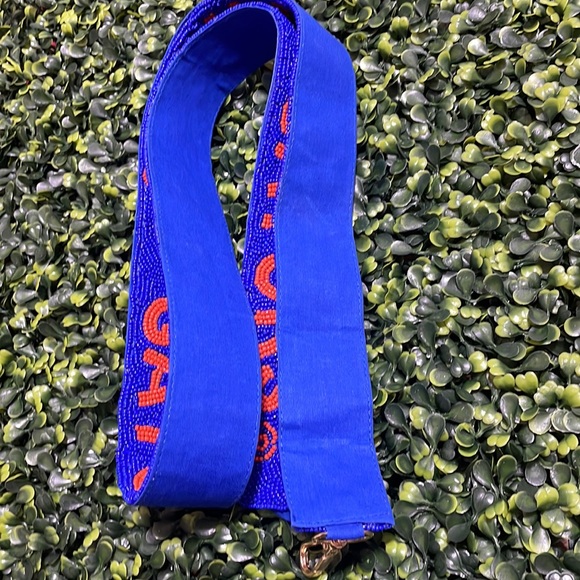 💙🧡 LAST ONE! University of Florida GATORS Beaded Purse Strap - Picture 4 of 5